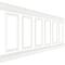 Ekena Millwork Wainscot Paneling Kit, Urethane, 94-1/2 in L, Factory Primed WPKUSQ041P040 - alternate 3